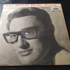 The Buddy Holly Story VG- Original Mono UK Import Coral LVA-9105 LP Record 1959